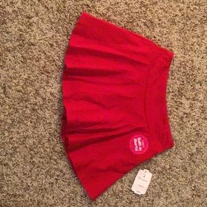 Skirt with built in shorts